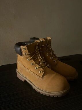 Timberland Wheat Nubuck Boots 4Y